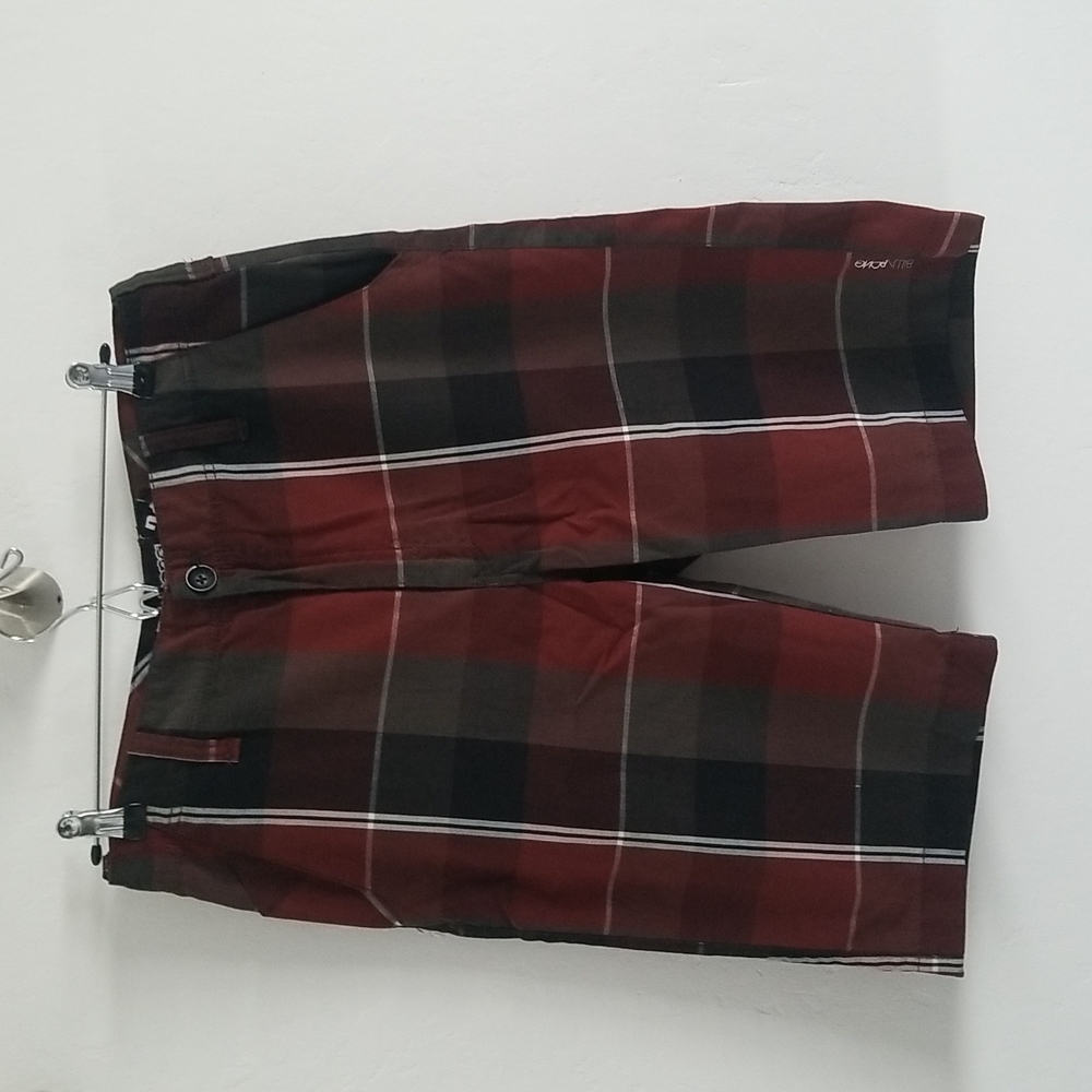 Plaid Billabong Short